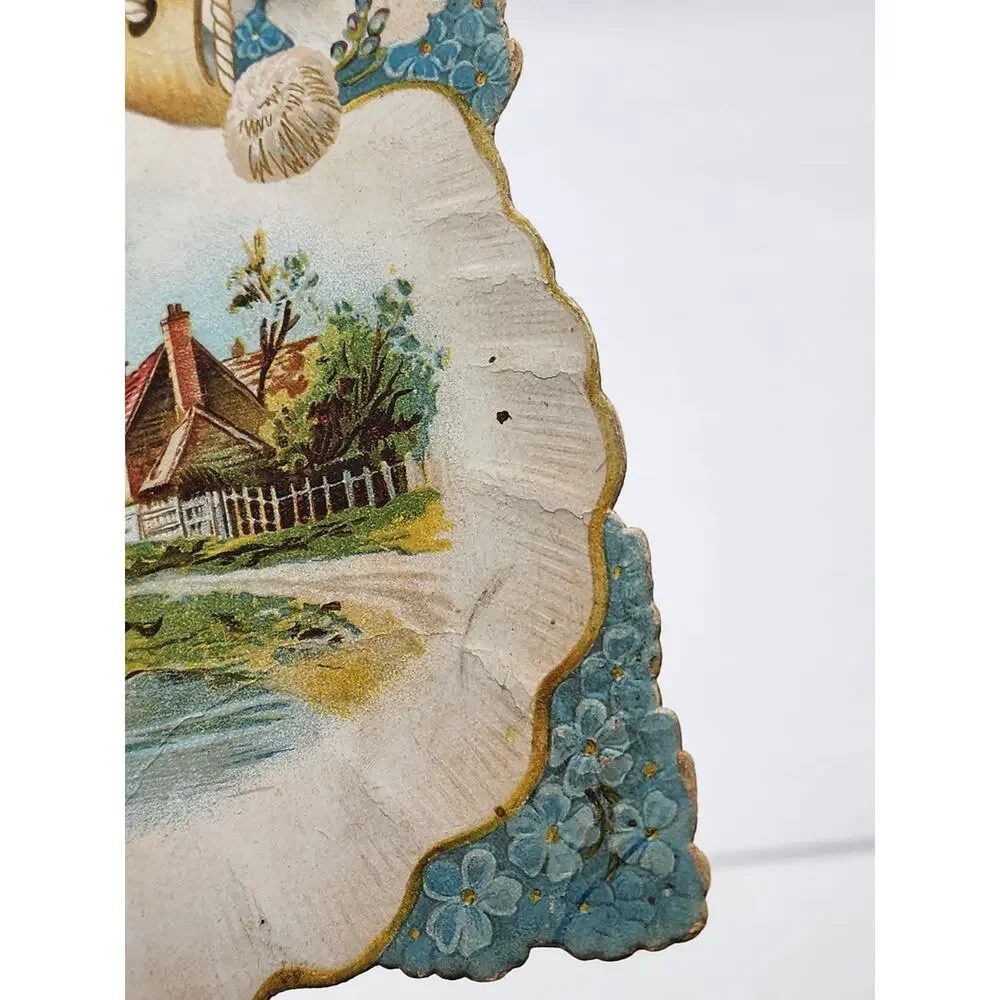 c1904 Antique Greeting Card To Teacher Minnesota 1904, 1907